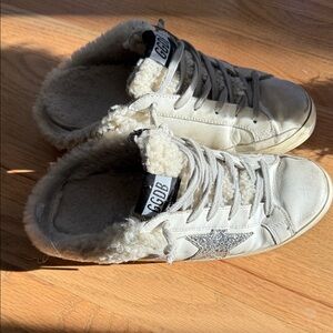 Golden Goose Super Star Sabots Shearling 39
